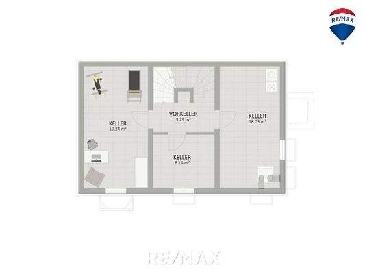 Grundriss Untergeschoss