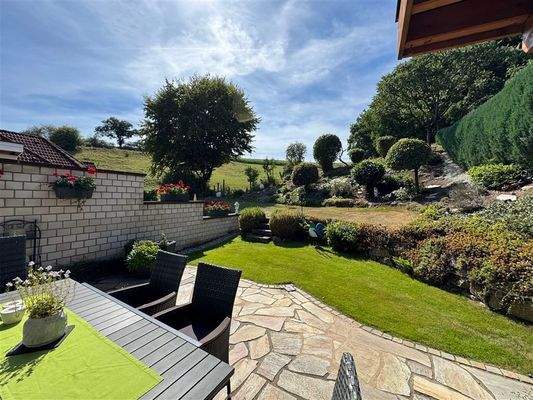 Ihre Aussicht von der Terrasse