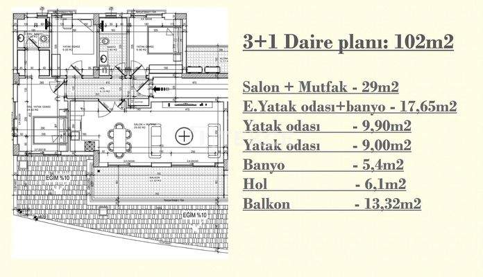 3-Bedroom Real Estate in a Complex in Altıntaş Antalya