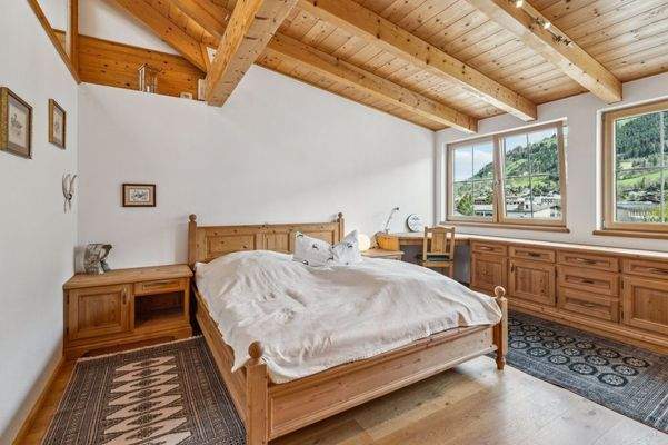 Eines der Schlafzimmer - hell und freundlich 