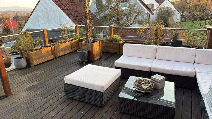 Loungebereich Terrasse
