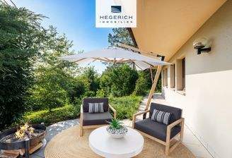 Sonnenterrasse - virtuell möbliert