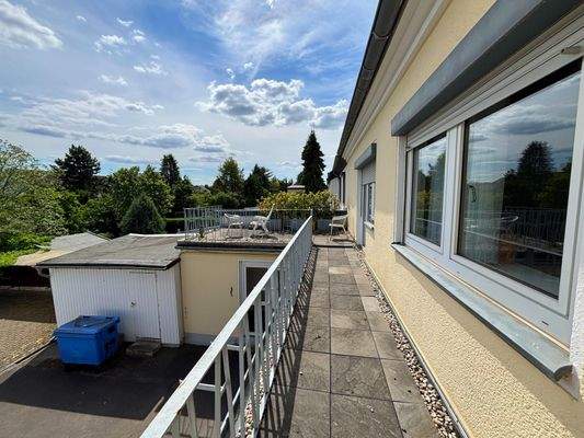 Balkon 1. OG Rückseite