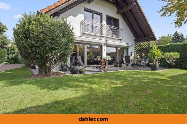 Garten mit Terrasse Niestetal DAHLER Immobilien Kassel