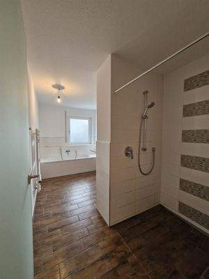 Blick ins Badezimmer