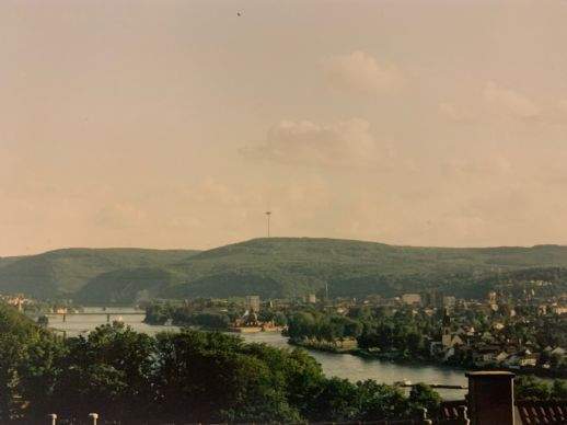 Terrassenblick nach Süden