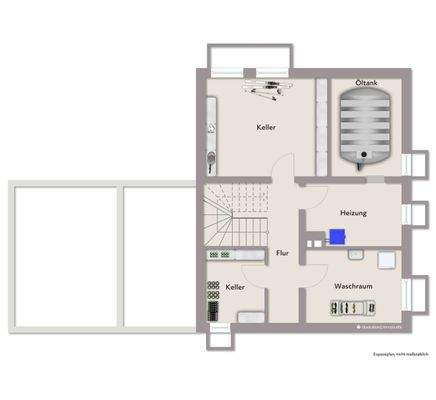 Grundriss Untergeschoss