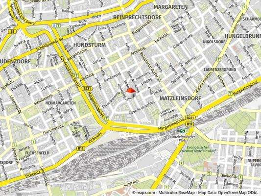 Geolyzer Kartenausschnitt