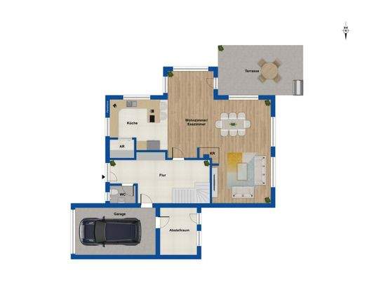 Grundriss Erdgeschoss