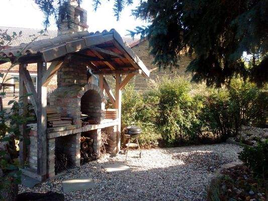 Ofen, Outdoor-Küche