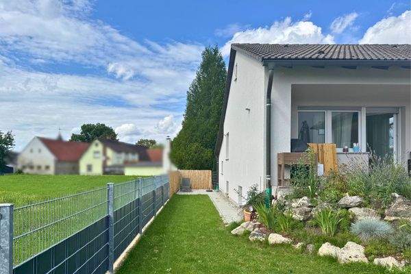 Garten / Loggia Bereich