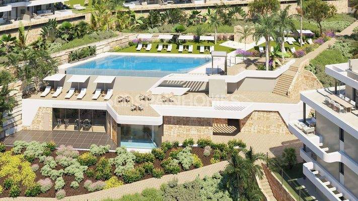 Sea View Apartments with Generous Terraces in Mijas