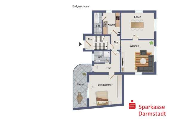 Grundriss Erdgeschoss