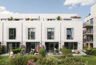 Stadthaus Gartenansicht