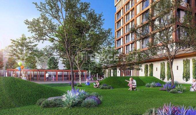 City View Apartments Close to the Coast in İstanbul