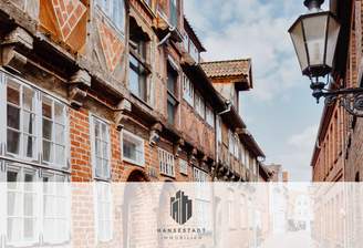 Ein Blick in die Straße