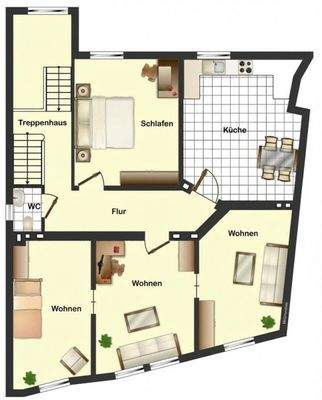 Grundriss DG - Pedra