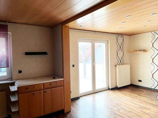 Küche und Esszimmer