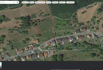 Grundstück_Skizze auf Google M