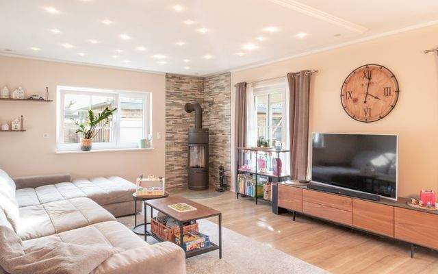 Blick in den Wohnbereich