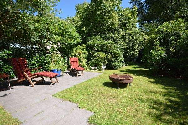 Garten mit Verweilecke