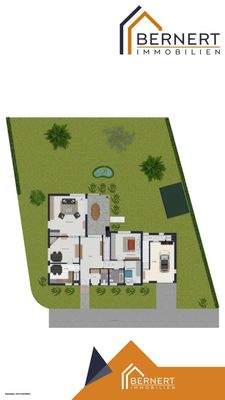 Grundriss visualisiert EG