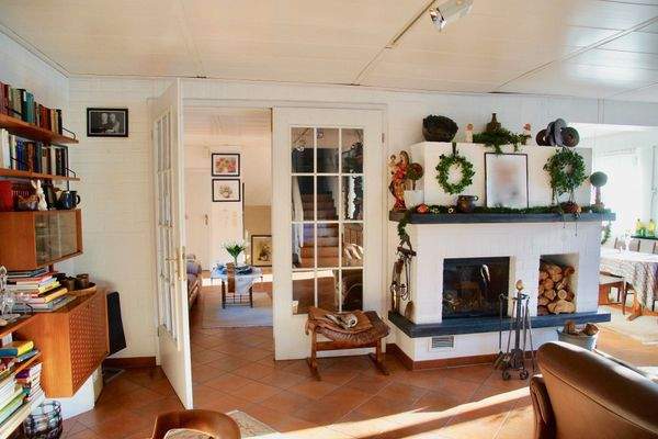 Blick vom Wohnzimmer