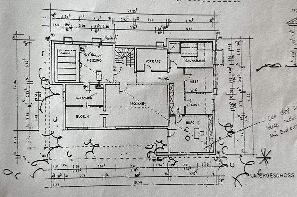 Grundriss: Untergeschoss