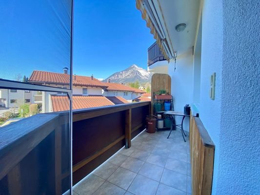Balkon mit Aussicht