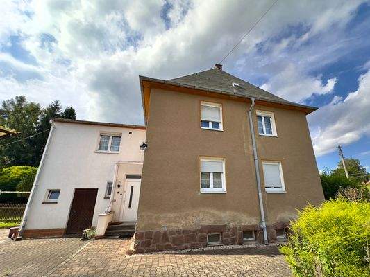 Hausansicht seitlich