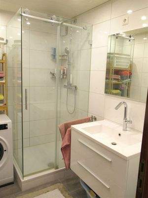 Bad mit Waschmaschinenanschluss