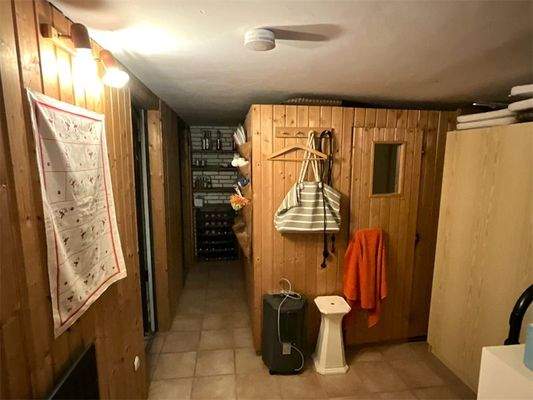 Keller mit Sauna