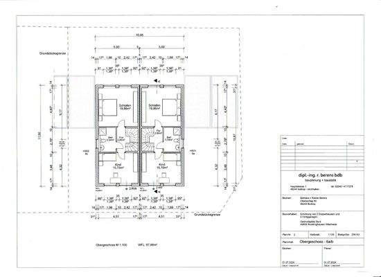 Obergeschoss Gertrudisplatz