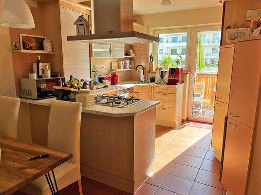 Küche im Obergeschoss