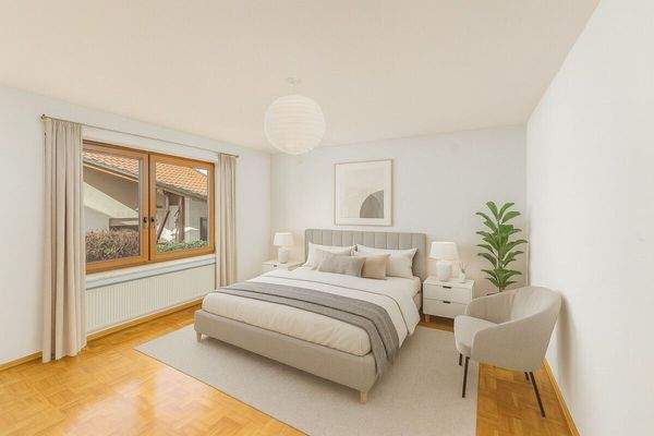 Beispielbild Schlafzimmer möbliert - UG