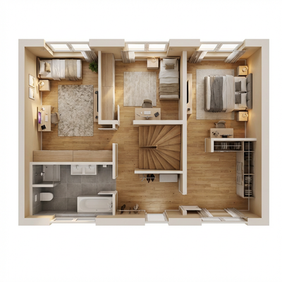 Grundriss Obergeschoss