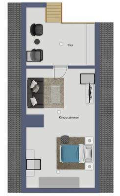 Grundriss Spitzboden