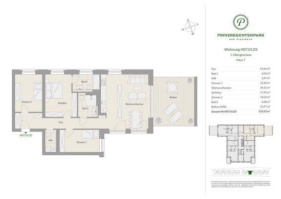 Grundriss Haus 7 - H07.01.03