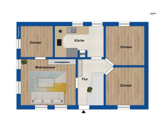 Grundriss Erdgeschoss