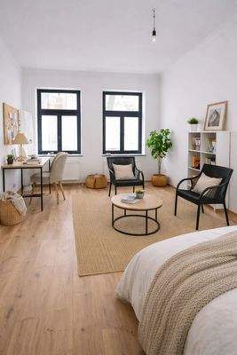 Wohn - und Schlafbereich *Einrichtungsvorschlag*