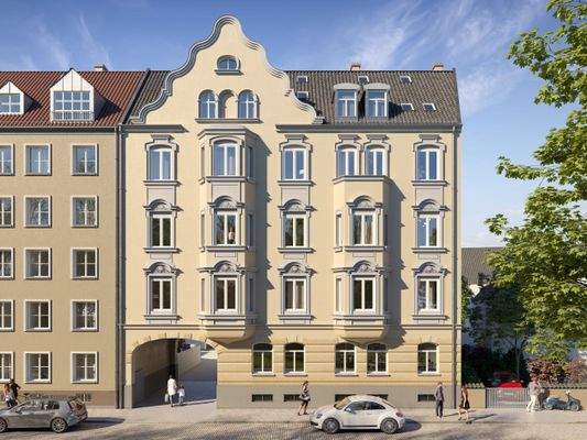 Beispielhafte Visualisierung Außenansicht