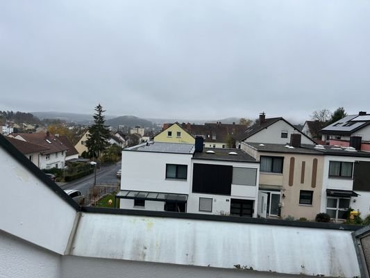 Aussicht in Richtung Stadt