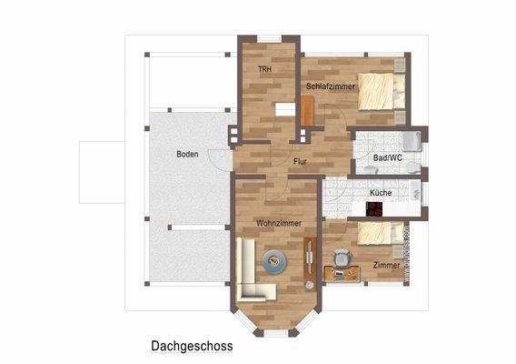 Grundriss Dachgeschoss