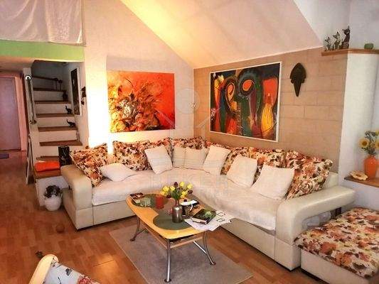 Gemütliche Wohnung auf zwei Etagen