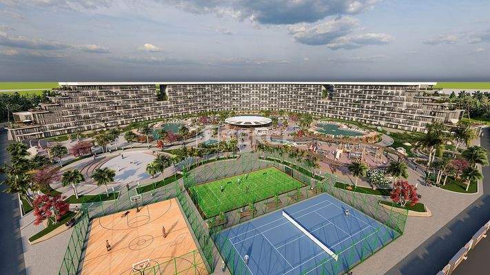 Sea-View Apartments in a Well-Equipped Complex in Antalya Altıntaş