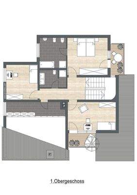 Grundriss Obergeschoss