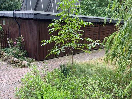 Doppelcarport  mit Solaranlage