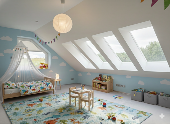 Kinderzimmer Staging