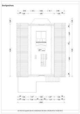 Grundriss Dachgeschoss