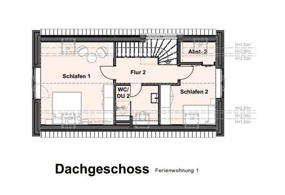 Grundriss DG WE1